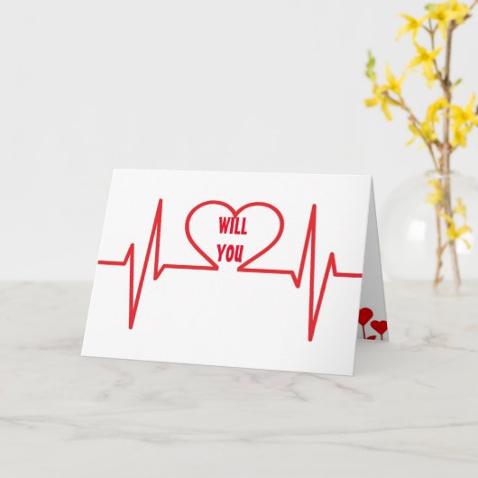 *****MARRY ME***** KARTE (Gelbe Blume)