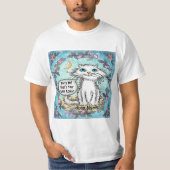 Marry Me Scraggles Cat T-Shirt (Vorderseite)