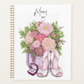Marry Me Wedding Planner Planer (Vorderseite)