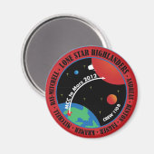 Mars 101 Magnet 2011 (Vorderseite/Rückseite)