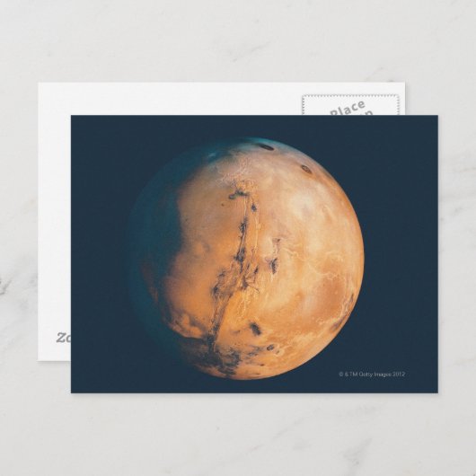 Mars 10 postkarte (Vorne/Hinten)