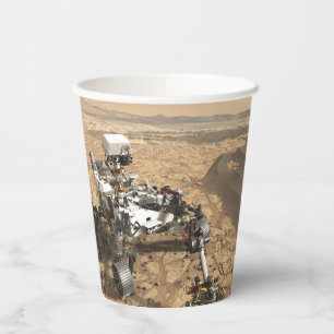 Mars 2020 Ausdauer Pappbecher