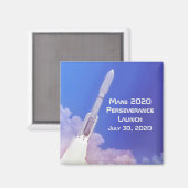 Mars 2020 Durchhaltebeginn Magnet (Vorderseite/Rückseite)