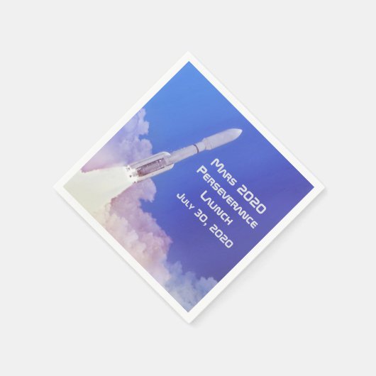 Mars 2020 Durchhaltebeginn Serviette (Ecke)