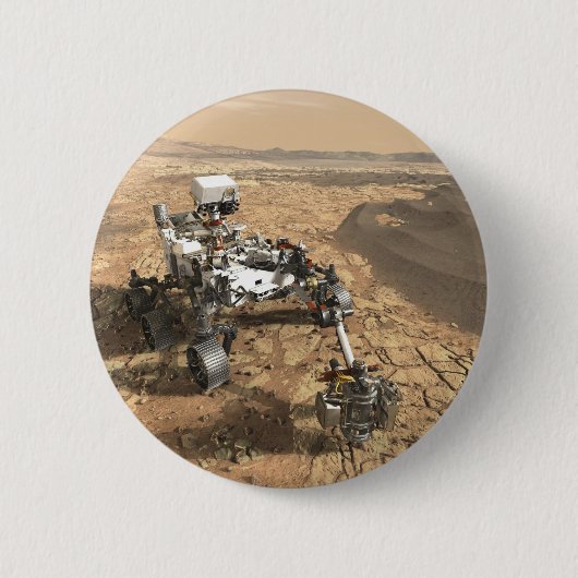 Mars 2020 Rover Button (Vorderseite)