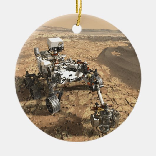 Mars 2020 Rover Keramik Ornament (Vorne)
