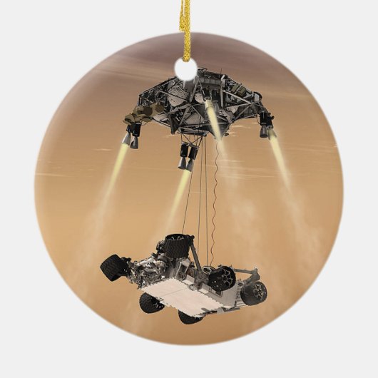 Mars 2020 Rover Keramik Ornament (Hinten)