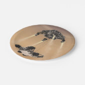 Mars 2020 Rover Pappteller (Schrägansicht)