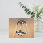 Mars 2020 Rover Postkarte (Stehend Vorderseite)