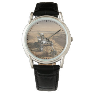 Mars 2020 rutschten auf der Oberfläche der Mars. Armbanduhr