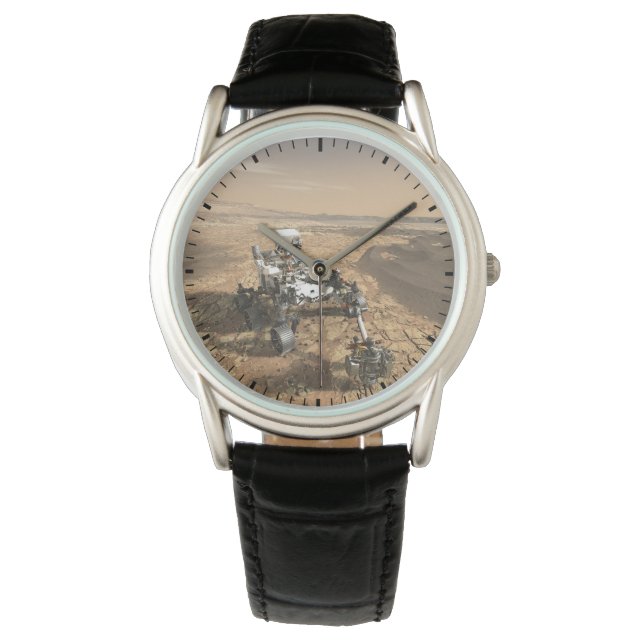 Mars 2020 rutschten auf der Oberfläche der Mars. Armbanduhr (Vorderseite)