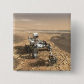 Mars 2020 rutschten auf der Oberfläche der Mars. Button (Vorderseite)