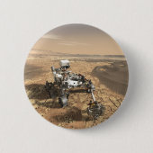 Mars 2020 rutschten auf der Oberfläche der Mars. Button (Vorderseite)