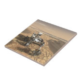 Mars 2020 rutschten auf der Oberfläche der Mars. Fliese (Seite)