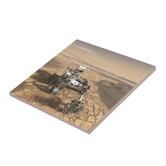 Mars 2020 rutschten auf der Oberfläche der Mars. Fliese (Seite)