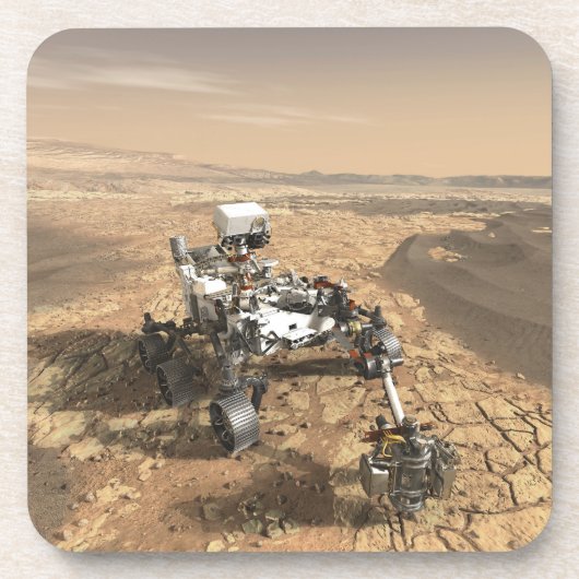 Mars 2020 rutschten auf der Oberfläche der Mars. Getränkeuntersetzer (Vorderseite)