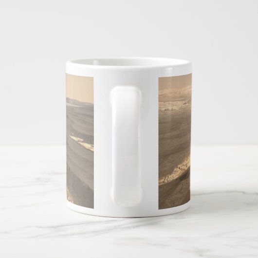 Mars 2020 rutschten auf der Oberfläche der Mars. Jumbo-Tasse (Rückseite)