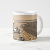 Mars 2020 rutschten auf der Oberfläche der Mars. Jumbo-Tasse (Vorderseite Rechts)