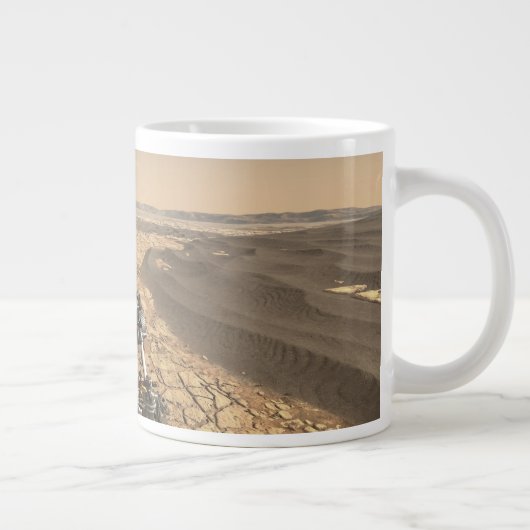 Mars 2020 rutschten auf der Oberfläche der Mars. Jumbo-Tasse (Rechts)