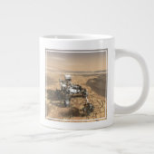 Mars 2020 rutschten auf der Oberfläche der Mars. Jumbo-Tasse (Rechts)