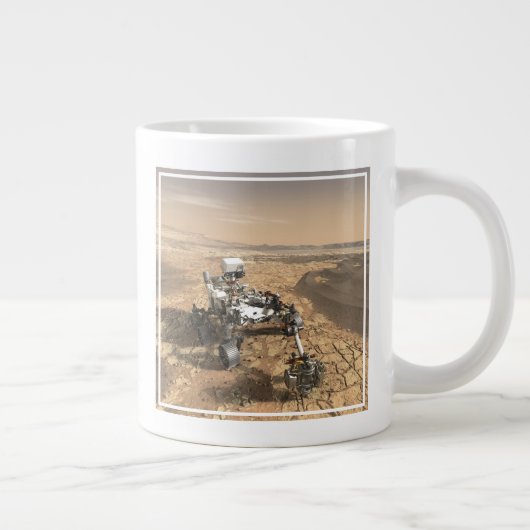 Mars 2020 rutschten auf der Oberfläche der Mars. Jumbo-Tasse (Rechts)