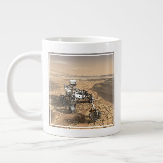 Mars 2020 rutschten auf der Oberfläche der Mars. Jumbo-Tasse (Links)