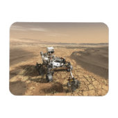 Mars 2020 rutschten auf der Oberfläche der Mars. Magnet (Horizontal)