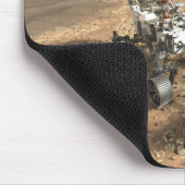 Mars 2020 rutschten auf der Oberfläche der Mars. Mousepad (Ecke)