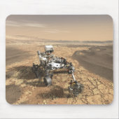Mars 2020 rutschten auf der Oberfläche der Mars. Mousepad (Vorne)