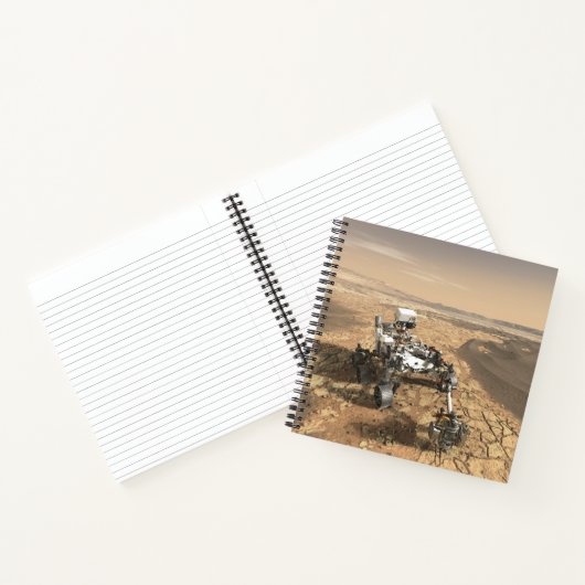 Mars 2020 rutschten auf der Oberfläche der Mars. Notizblock (Innenseite)