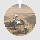 Mars 2020 rutschten auf der Oberfläche der Mars. Ornament (Rückseite)
