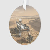 Mars 2020 rutschten auf der Oberfläche der Mars. Ornament (Vorderseite)