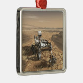 Mars 2020 rutschten auf der Oberfläche der Mars. Ornament Aus Metall (Rechts)