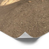 Mars 2020 rutschten auf der Oberfläche der Mars. Poster (Ecke)