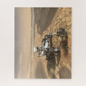 Mars 2020 rutschten auf der Oberfläche der Mars. Puzzle (Vertikal)