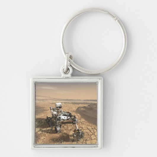Mars 2020 rutschten auf der Oberfläche der Mars. Schlüsselanhänger (Vorne)