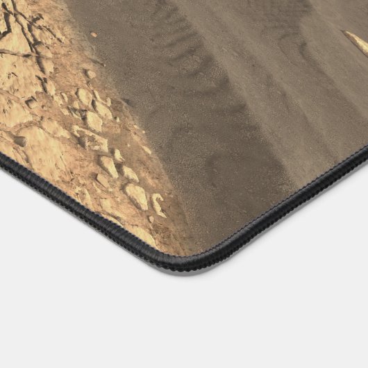 Mars 2020 rutschten auf der Oberfläche der Mars. Schreibtischunterlage (Ecke)