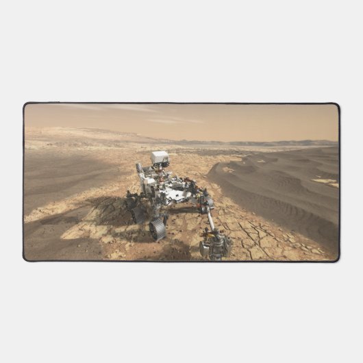 Mars 2020 rutschten auf der Oberfläche der Mars. Schreibtischunterlage (Vorderseite)