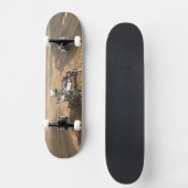Mars 2020 rutschten auf der Oberfläche der Mars. Skateboard (Vorderseite)