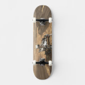 Mars 2020 rutschten auf der Oberfläche der Mars. Skateboard (Vorderseite)