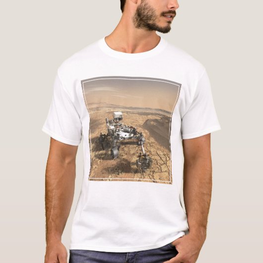 Mars 2020 rutschten auf der Oberfläche der Mars. T-Shirt (Vorderseite)