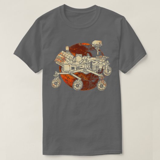 Mars 2020 Überdauerdauer 1 T-Shirt (Design vorne)
