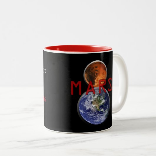 Mars 8 zweifarbige tasse (VorderseiteRechts)