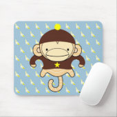 Mars-Affe-Bananen Mousepad - FRANKIE (Mit Mouse)