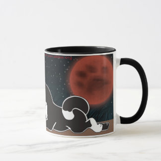 MARS Akita-Ernte-Mond-Tasse Tasse