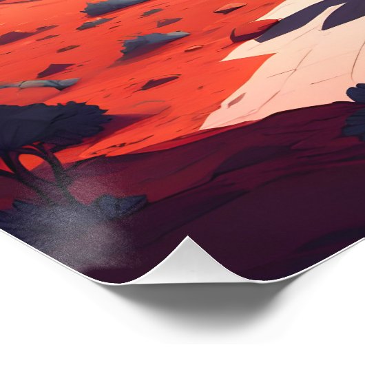 MARS ANFRAGEN 4 POSTER (Ecke)