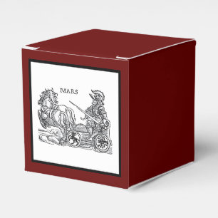 Mars Ares God of War Greco Roman Chariot Cartoon Geschenkschachtel
