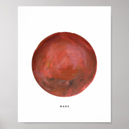 Mars Art Print Poster