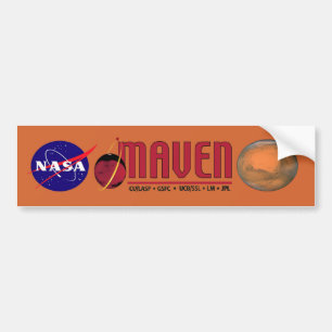 Mars-Atmosphäre und flüchtige Evolution (MAVEN) Autoaufkleber