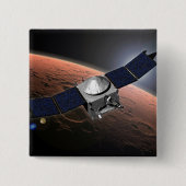 Mars Atmosphäre und Volatile Evolution Mission. Button (Vorderseite)